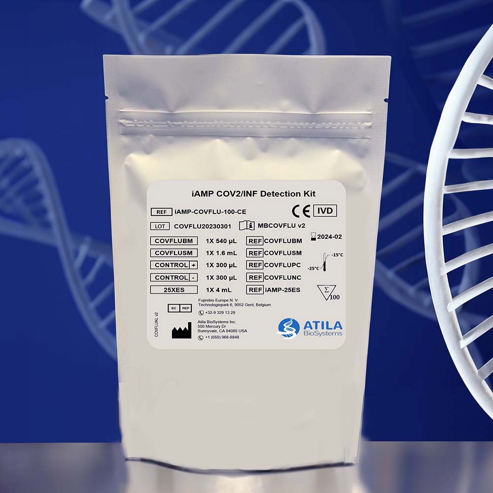 Atila Iamp Cov2 Inf Detection Kit Iamp Covflu 100